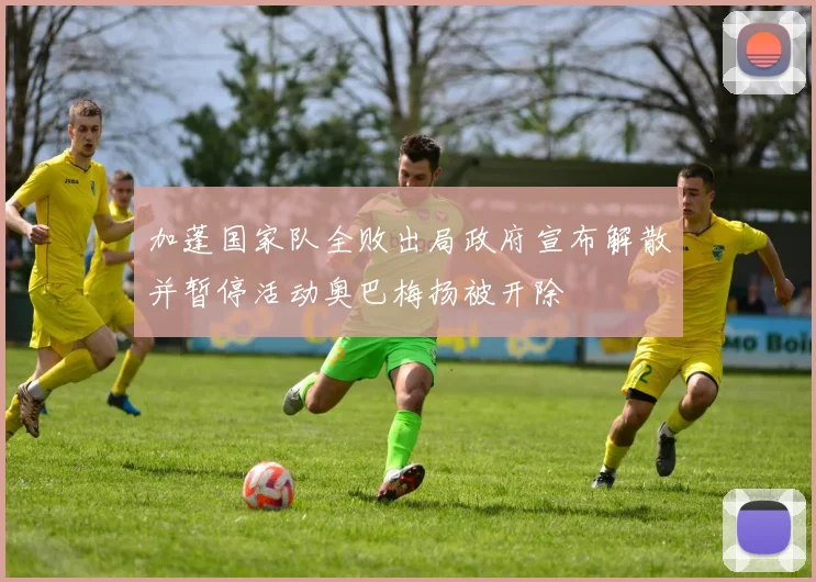 加蓬国家队全败出局政府宣布解散并暂停活动奥巴梅扬被开除